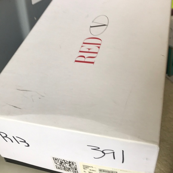 RED VALENTINO Pink Satin Heels w Bow Strap 39.5 - Picture 4 of 5